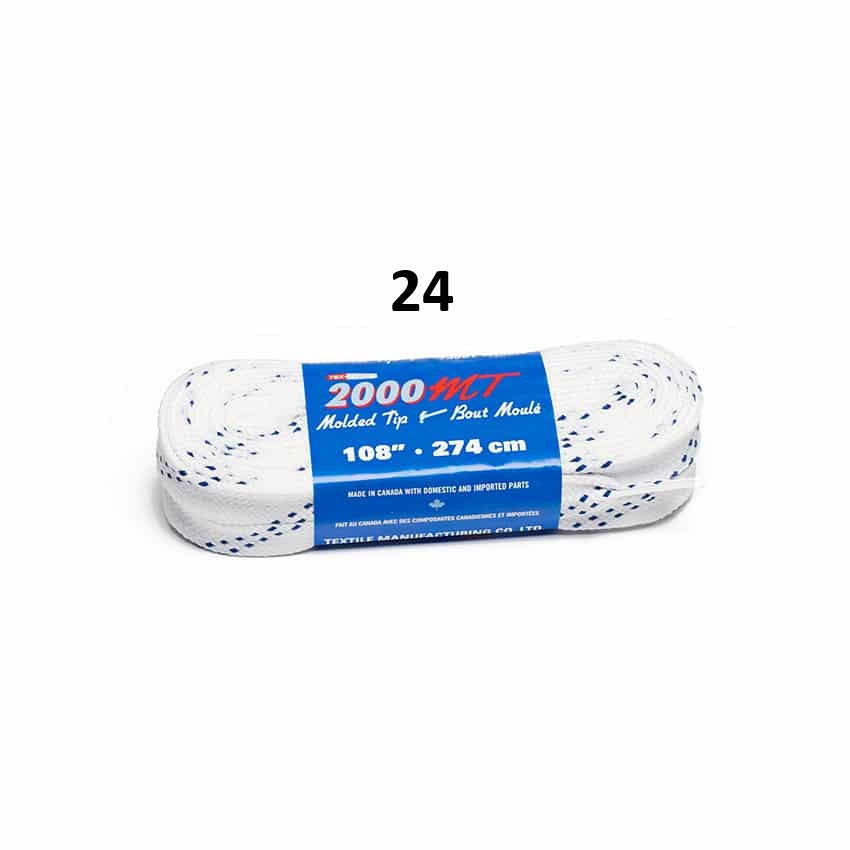 Sznurówki do łyżew Bawełniane – Różne długości - Karton