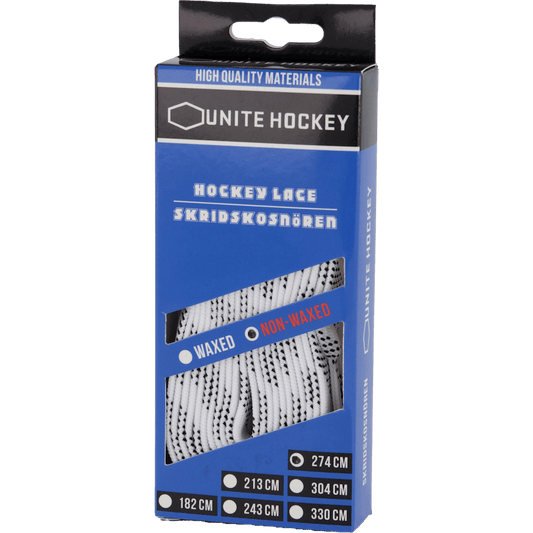 Bawełniane sznurowadła do łyżew Unite Hockey
