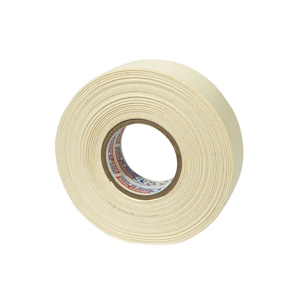 ES Hockey Taśma Materiałowa Do Hokeja – Biały / Czarny, Wąska / Szeroka