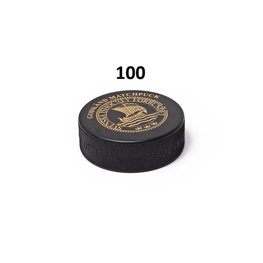Matchpuck Hockey – Niebrudzący z Nadrukiem - 100-pack