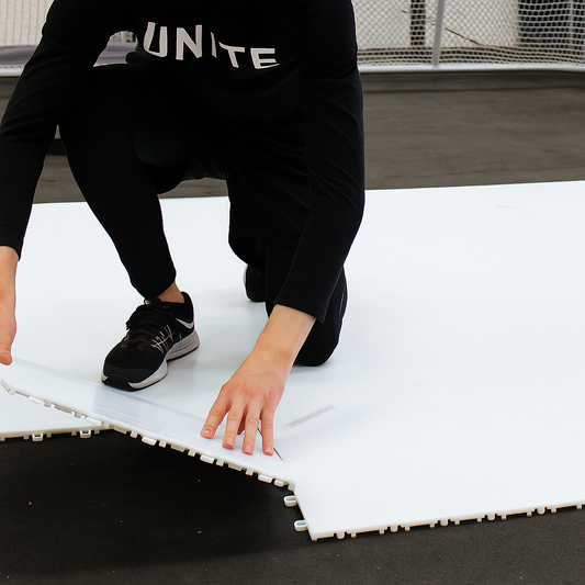 Potent Skate Tiles – befahrbare, modulare Kunststoffplatten für Hockeytraining - (2,1 - 21 m²)