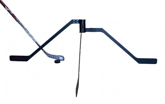 Pro Attack Triangel Hockey – Sprzęt treningowy do kontroli krążka i zasłoniętych strzałów