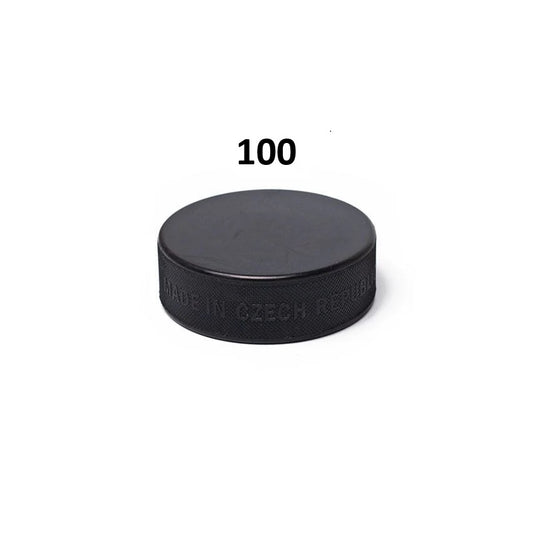 Hockeypuck Trainingspuck – Schmierfreie Spielqualität 100er-Pack
